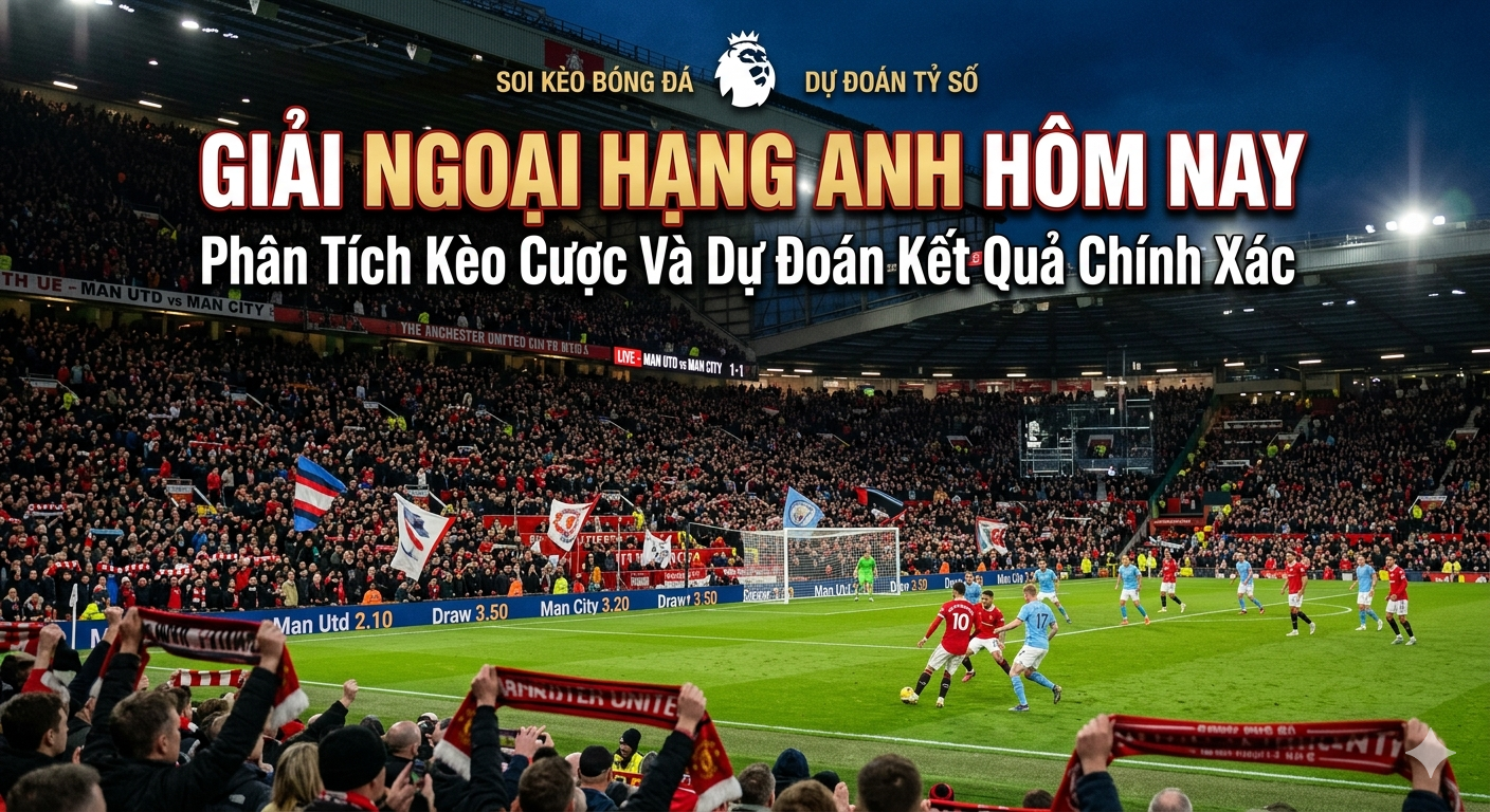 giải ngoại hạng anh hôm nay