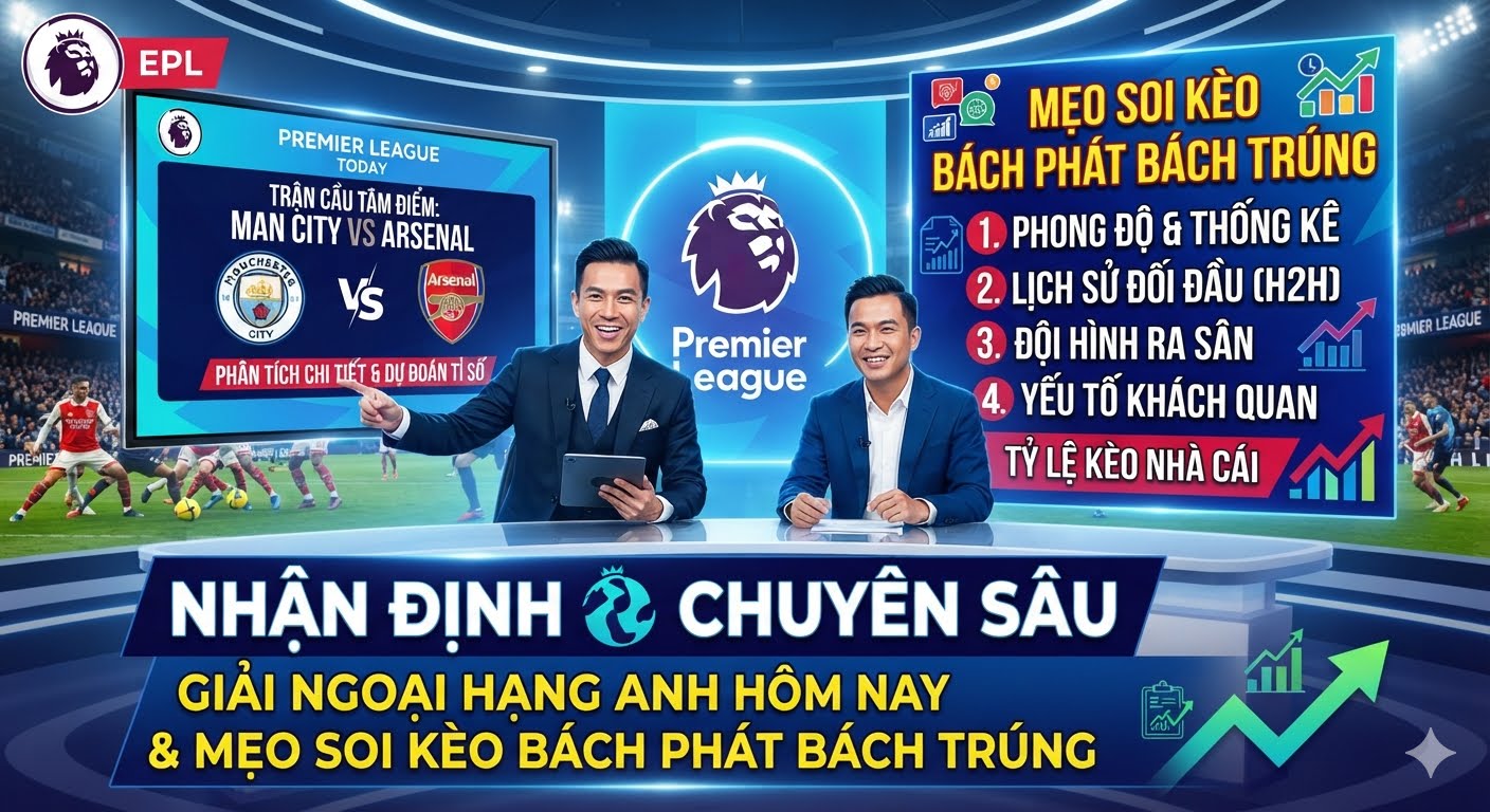 giải ngoại hạng anh hôm nay